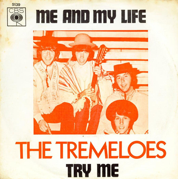 Tremeloes - Me And My Life Vinyl Singles Vinyl Very Good (VG) <br> Hoes Good Plus (G+)