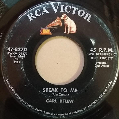 Carl Belew - Big City Girls Vinyl Singles Vinyl Very Good (VG) <br> Hoes Generic