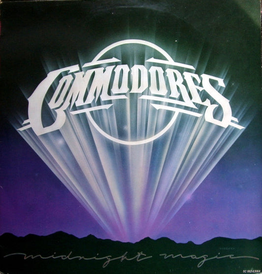 Commodores - Midnight Magic (LP) Vinyl LP Vinyl Very Good (VG) <br> Hoes Good Plus (G+)