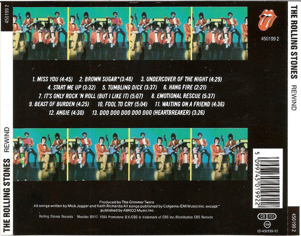 Rolling Stones - Rewind (CD) Compact Disc Goede Staat