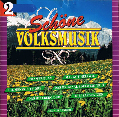 Various - Schöne Volksmusik 2 (CD) Compact Disc Goede Staat