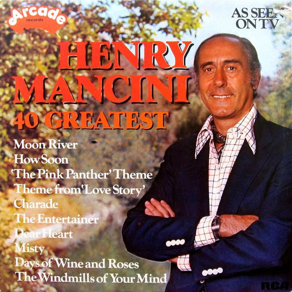 Henry Mancini - 40 Greatest (LP) 44217 Vinyl LP Goede Staat