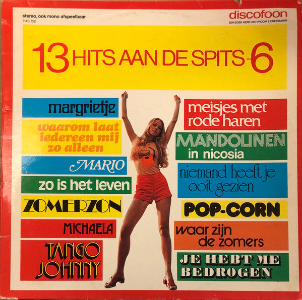 Various - 13 Hits Aan De Spits No. 6 (LP) 49457