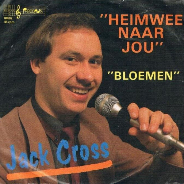 Jack Cross - Heimwee Naar Jou Vinyl Singles Vinyl Very Good (VG) <br> Hoes Good Plus (G+)