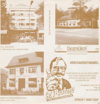 Duo Simpel - 't Spoorke Van Oisterwijk Vinyl Singles Vinyl Very Good (VG) <br> Hoes Good Plus (G+)