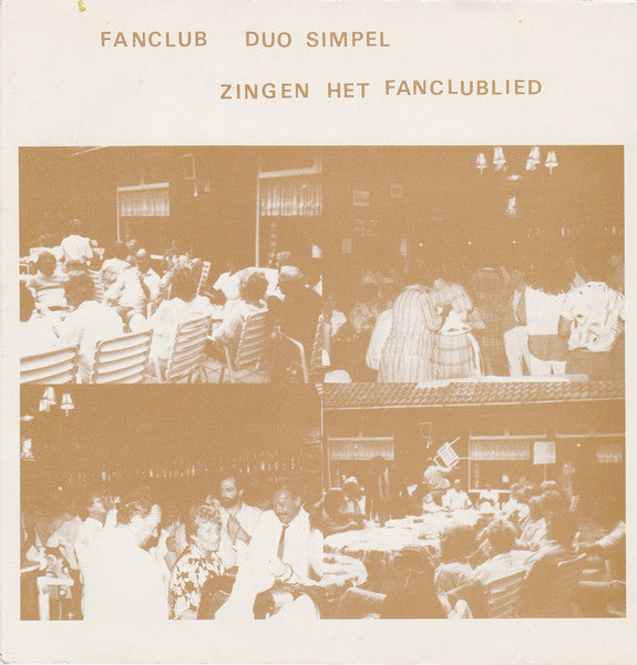 Duo Simpel - 't Spoorke Van Oisterwijk Vinyl Singles Vinyl Very Good (VG) <br> Hoes Good Plus (G+)