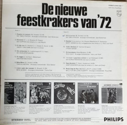Various - De Nieuwe Feestkrakers Van '72 (LP) 50746 Vinyl LP Hoes: Redelijk