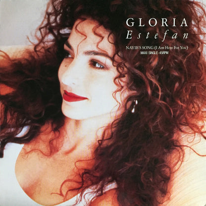 Gloria Estefan - Nayib's Song (I Am Here For You) Vinyl Singles Vinyl Goed / Hoes Sticker