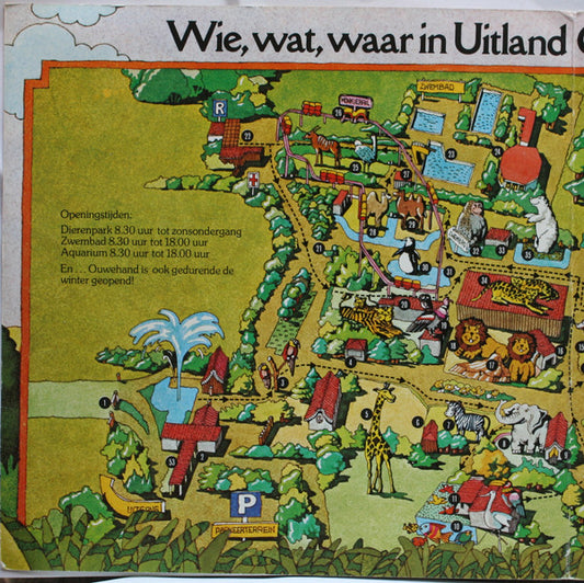 Ouwehand-band - De Fijnste Dag Van 'T Jaar (Flexi-disc) Flexi-disk Vinyl Zeer Goed / Hoesje Goed "VINYLSINGLES.NL"