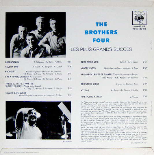 Brothers Four - Les Plus Grands Succes (LP)