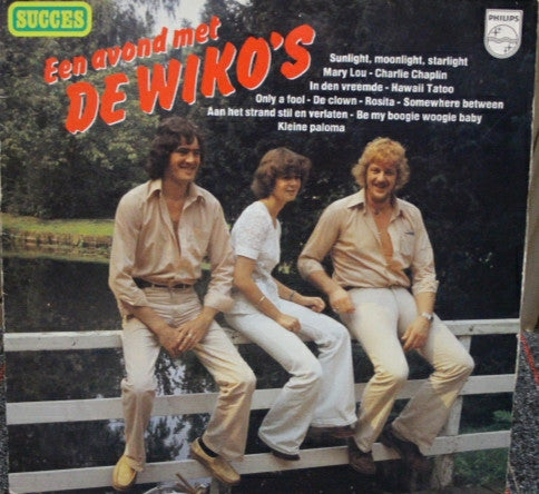 Wiko's - Een Avond Met de Wiko's (LP) Vinyl LP Vinyl Very Good (VG) <br> Hoes Good Plus (G+)