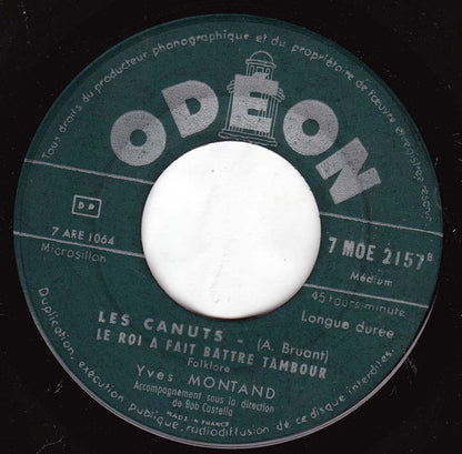 Yves Montand - La Complainte De Mandrin Vinyl Singles Vinyl (VG) <br> Hoes Generic