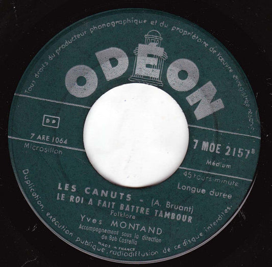 Yves Montand - La Complainte De Mandrin Vinyl Singles Vinyl (VG) <br> Hoes Generic