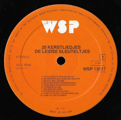 Leidse Sleuteltjes - 20 Kerstliedjes (LP) 49349 Vinyl LP VINYLSINGELS.NL