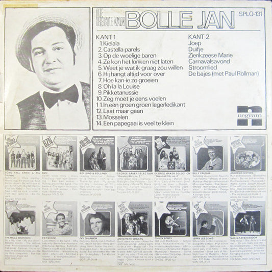 Bolle Jan - De Beste Van Bolle Jan (LP) Vinyl LP Vinyl Zeer Goed / Hoesje Goed "VINYLSINGLES.NL"