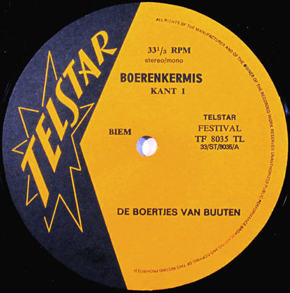 Boertjes Van Buuten - Boerenkermis (LP) 43317 50372 Vinyl LP VINYLSINGLES.NL