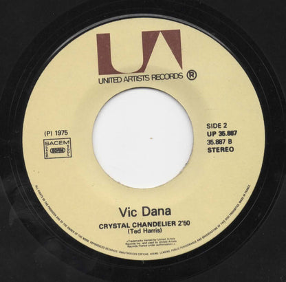 Vic Dana - Red Roses For A Blue Lady Vinyl Singles Vinyl Very Good (VG) <br> Hoes Generic