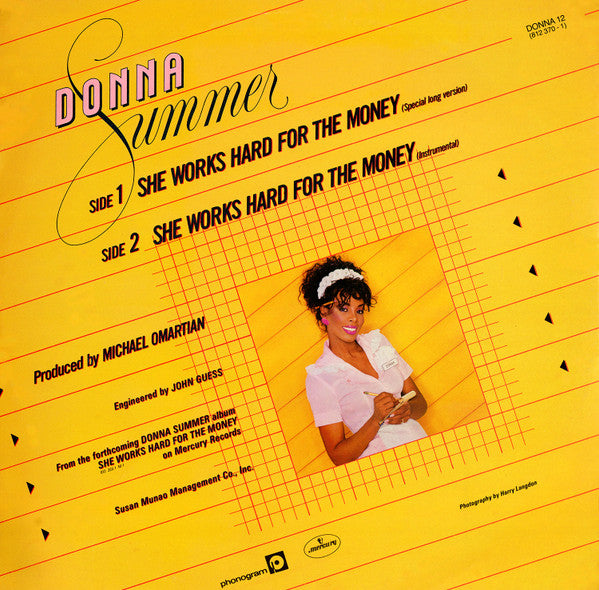 Donna Summer - She Works Hard For The Money 11593 Vinyl Singles Goede Staat