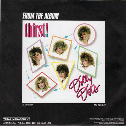 Dolly Dots - Where Were You (When I Needed You) Vinyl Singles Vinyl Very Good (VG) <br> Hoes Good Plus (G+)