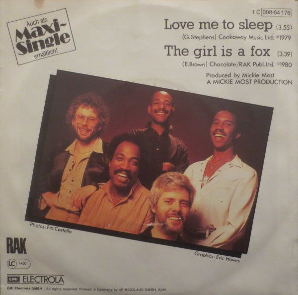 Hot Chocolate - Love Me To Sleep 39362 Vinyl Singles Goede Staat