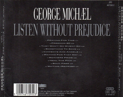 George Michael - Listen Without Prejudice Vol. * (CD) Compact Disc Goede Staat