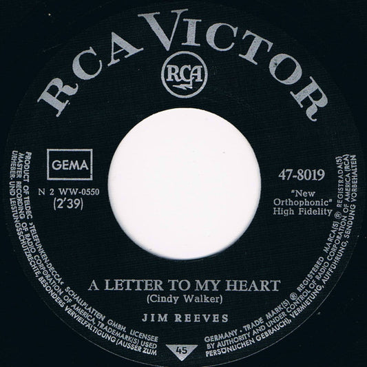 Jim Reeves - Adios Amigo