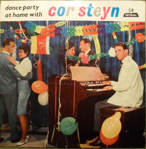 Cor Steyn - Dance Party At Home With (10") 50496 Vinyl LP 10" Goede Staat