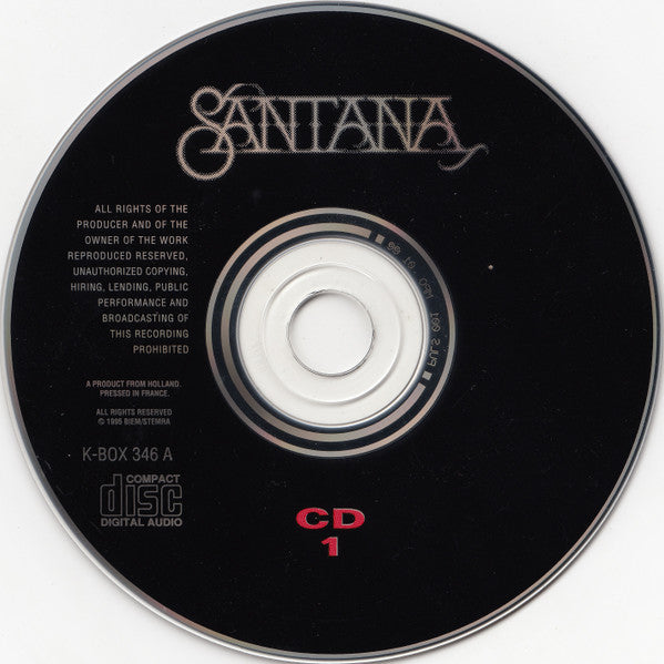 Santana - Santana (CD) Compact Disc Goede Staat