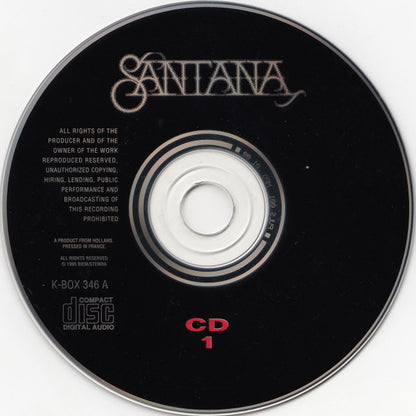 Santana - Santana (CD) Compact Disc Goede Staat