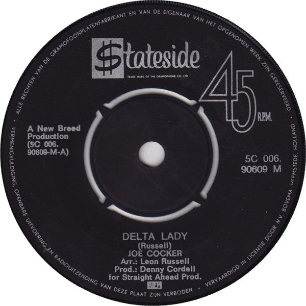 Joe Cocker - Delta Lady