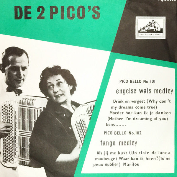 2 Pico's - Pico Bello No. Vinyl Singles Vinyl Very Good (VG) <br> Hoes Good Plus (G+)