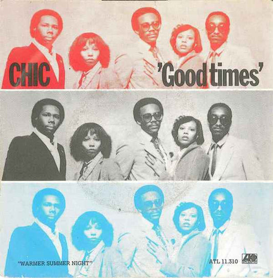 Chic - Good Times 36741 Vinyl Singles Hoes: Sticker
