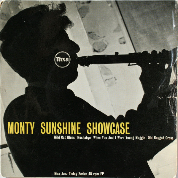 Monty Sunshine's Trio / The Monty Sunshine Quartet - Monty Sunshine Showcase Vinyl Singles EP Vinyl Very Good (VG) <br> Hoes Good Plus (G+)