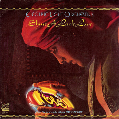 Electric Light Orchestra - Shine A Little Love Vinyl Singles Vinyl Very Good (VG) <br> Hoes Good Plus (G+)