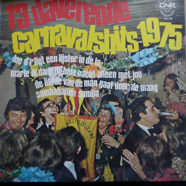 Various - 13 Daverende Carnavalshits 1975 (LP) Vinyl LP Vinyl Zeer Goed / Hoesje Goed "VINYLSINGLES.NL"