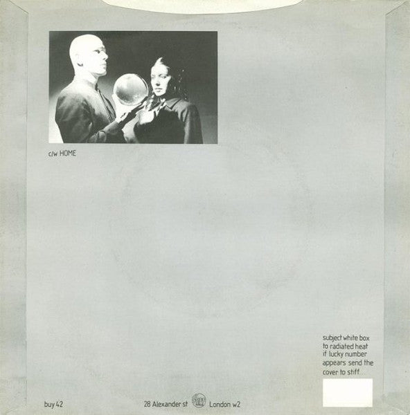 Lene Lovich - Lucky Number Vinyl Singles Vinyl Very Good (VG) <br> Hoes Good Plus (G+)