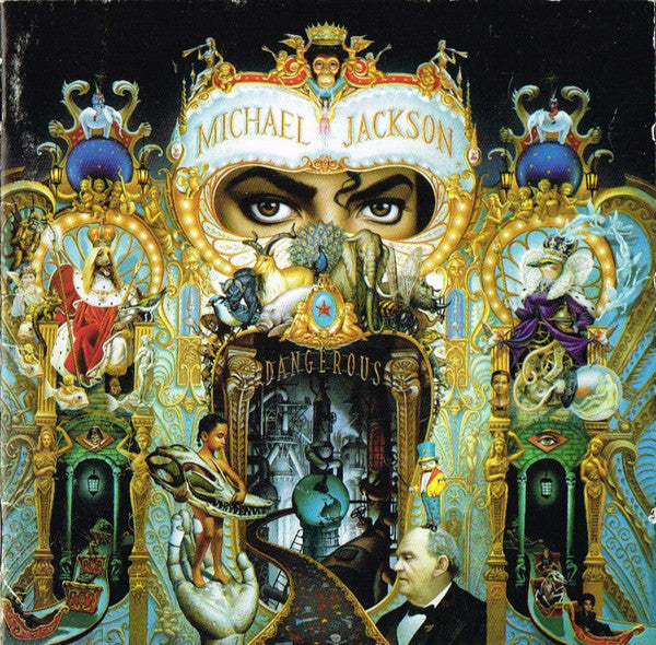 Michael Jackson - Dangerous (CD) Compact Disc Goede Staat