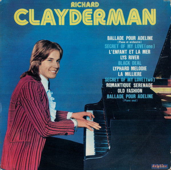 Richard Clayderman - Ballade Pour Adeline (LP) Vinyl LP Media VG+ / Sleeve VG+