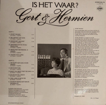 Gert & Hermien - Is Het Waar? (LP) 51299 Vinyl LP Goede Staat