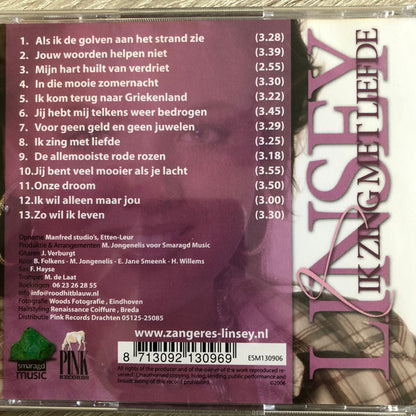 Linsey - Ik zing met liefde (CD) Compact Disc Goede Staat