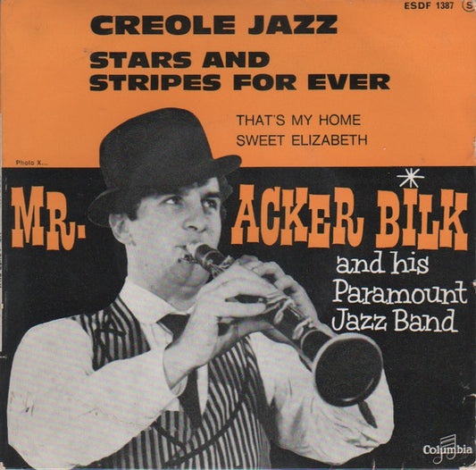 Acker Bilk And His Paramount Jazz Band - Créole Jazz (EP) 33639 Vinyl Singles VINYLSINGLES.NL