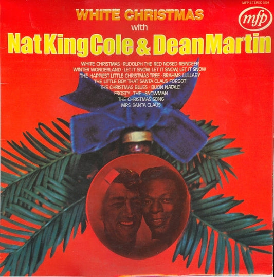 Nat King Cole & Dean Martin - White Christmas With Nat King Cole & Dean Martin (LP) 50833 Vinyl LP Goede Staat