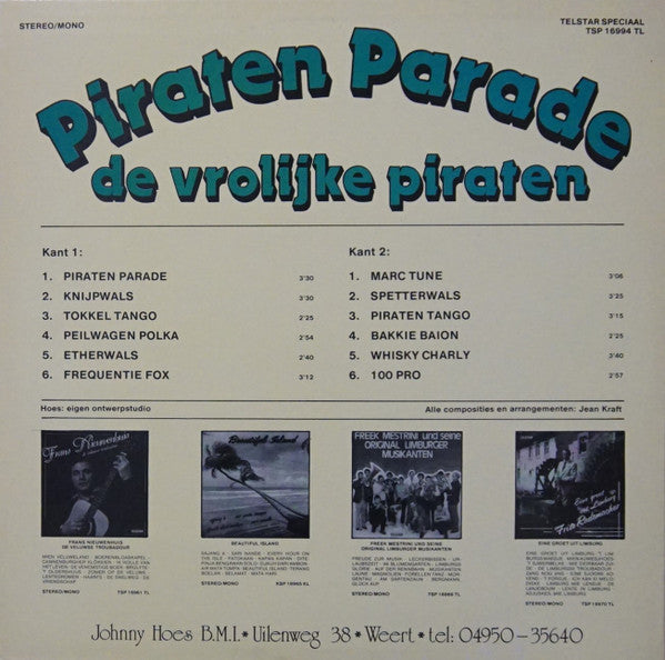 Vrolijke Piraten - Piraten Parade (LP)