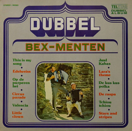Akkordeon-Duo Bex-Menten - Dubbel (LP) 50656 Vinyl LP Goede Staat