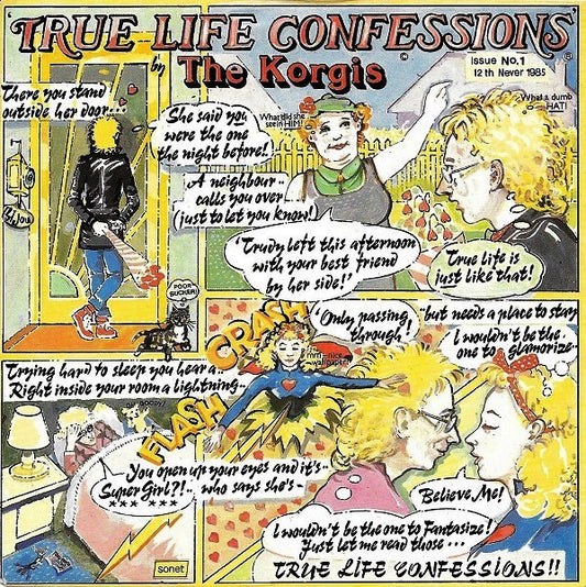 Korgis - True Life Confessions 35889 Vinyl Singles Goede Staat