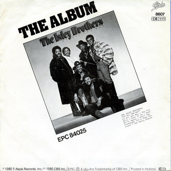Isley Brothers - Go All The Way (Parts *&*) Vinyl Singles Vinyl Very Good (VG) <br> Hoes Good Plus (G+)