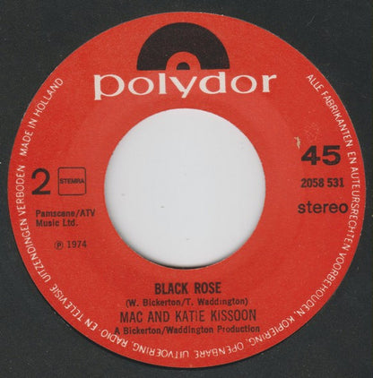 Mac And Katie Kissoon - Sugar Candy Kisses Vinyl Singles Vinyl Very Good (VG) <br> Hoes Generic