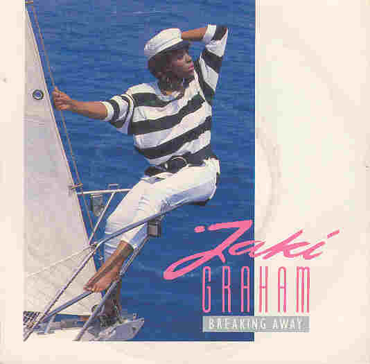 Jaki Graham - Breaking Away Vinyl Singles Vinyl Very Good (VG) <br> Hoes Good Plus (G+)