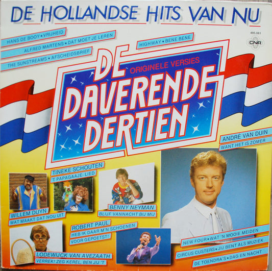 Various – De Daverende Dertien (De Hollandse Hits Van Nu) (LP) Vinyl LP Media VG+ / Sleeve G+