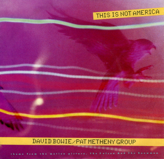 David Bowie / Pat Metheny Group - This Is Not America 36827 Vinyl Singles Goede Staat